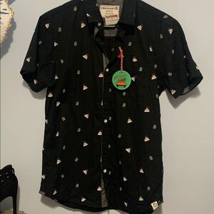 Nwt snowman blouse size medium